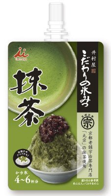 こだわりの氷みつ　抹茶