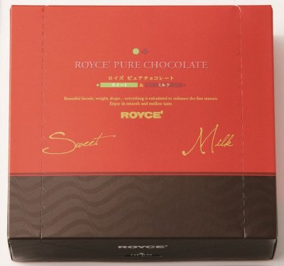 ロイズ　ピュアチョコレート［スイート＆ミルク］
