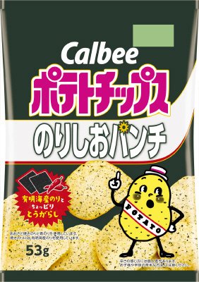 ポテトチップスのりしおパンチ