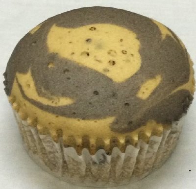 カフェモカ風蒸しケーキ（ホイップ）