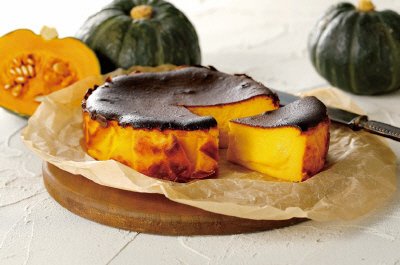 道産かぼちゃのバスクチーズケーキ