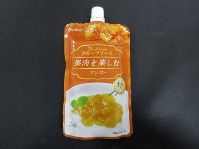 果肉を楽しむフルーツソース　マンゴー