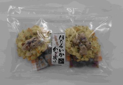 富山産ほたるいか入りかき揚げ丼の具