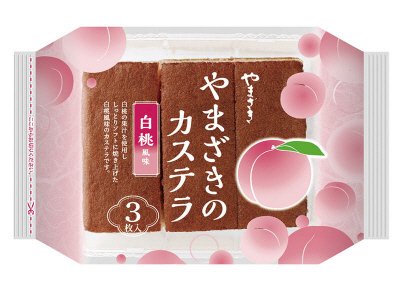 やまざきのカステラ　白桃風味