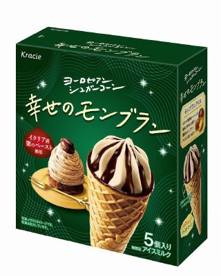 ヨーロピアンシュガーコーン　幸せのモンブラン