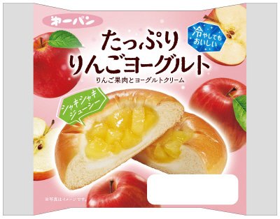 たっぷりりんごヨーグルト