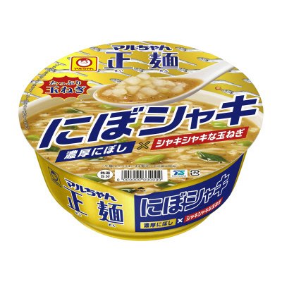 マルちゃん正麺　カップ　にぼシャキ