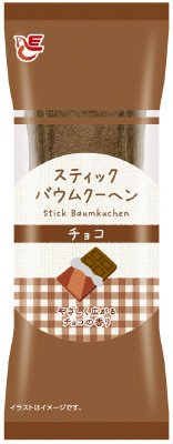 スティックバウムクーヘン　チョコ