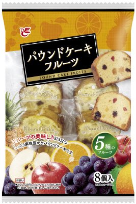 パウンドケーキ　フルーツ