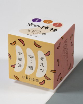 京の柿種　アソートボックス　キューブ