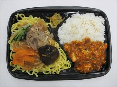 あんかけ焼そば＆四川風麻婆弁当