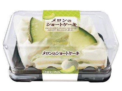 メロンのショートケーキ