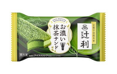 辻利　お濃い抹茶ミルクサンド