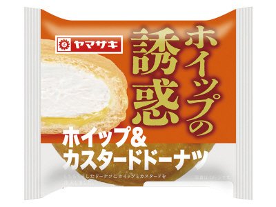 ホイップの誘惑　ホイップ＆カスタードドーナツ