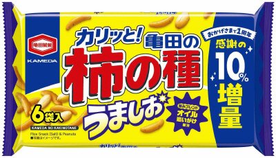 亀田の柿の種うましお１０％増量Ａ