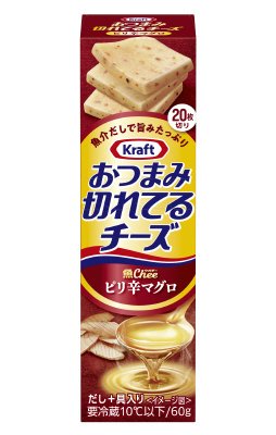 クラフトおつまみ切れてるチーズ ピリ辛マグロ