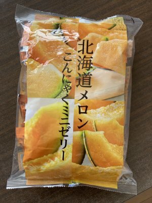 北海道メロンこんにゃくミニゼリー