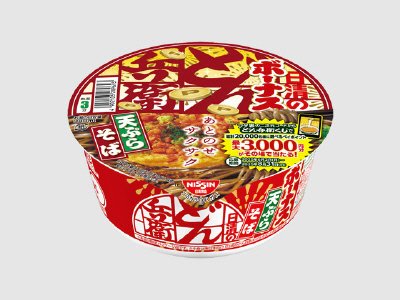 日清のボーナスどん兵衛　天ぷらそば