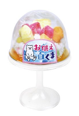 お供え白くま