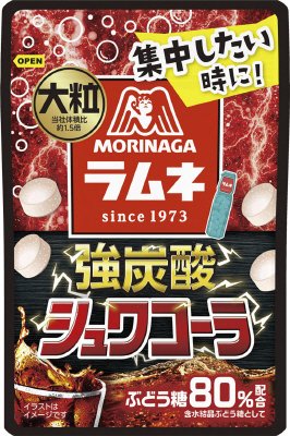 大粒ラムネ＜強炭酸シュワコーラ＞