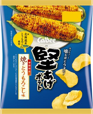 堅あげポテト焼きとうもろこし味