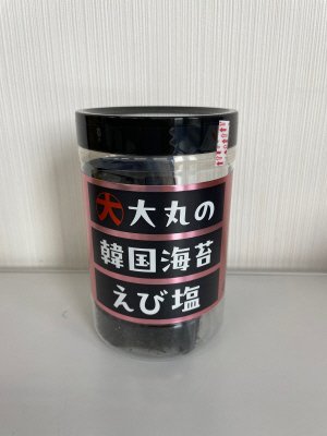 大丸の韓国海苔　えび塩　卓上40枚