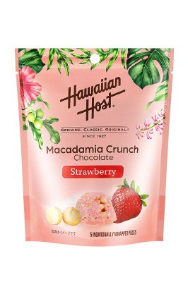 ハワイアンホースト　マカダミア　ストロベリークランチ　5PC
