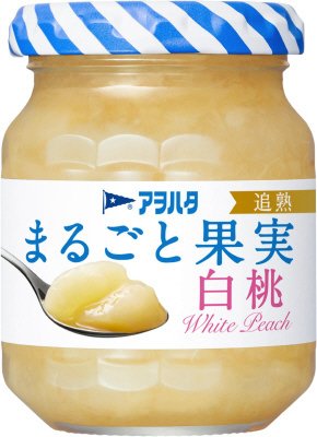 まるごと果実　白桃