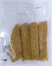 秋鮭のカツレツソテー（カレー風味）