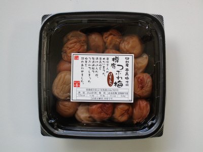 紀州産南高梅使用　樽底つぶれ梅　はちみつ