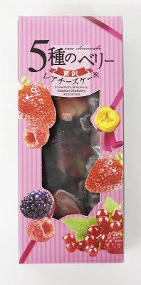 ５種のベリー贅沢レアチーズケーキ