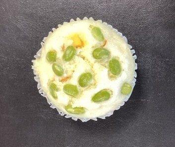 枝豆チーズ蒸しパン（オニオン風味）