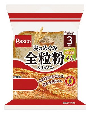 麦のめぐみ全粒粉入り食パン入