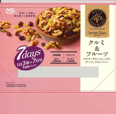 ナッツスナッキング　クルミ＆フルーツ