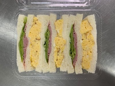 ふんわりたまごＢＯＸサンド