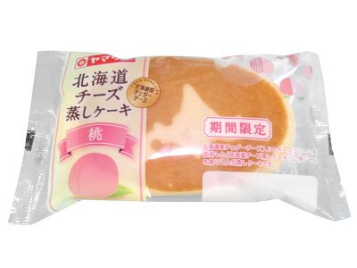 北海道チーズ蒸しケーキ（桃）