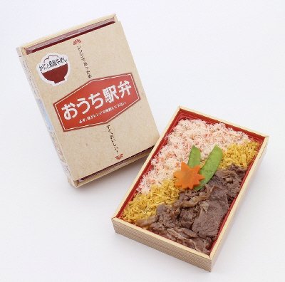 おうち駅弁 かにと鳥取牛めし