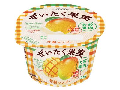 ぜいたく果実ヨーグルト芳潤マンゴー