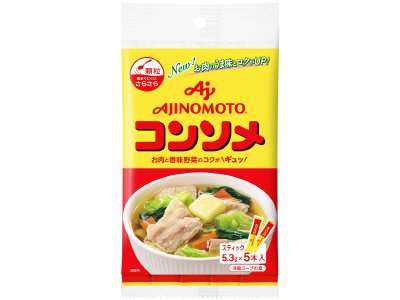 「味の素ＫＫコンソメ」顆粒スティック５本入袋