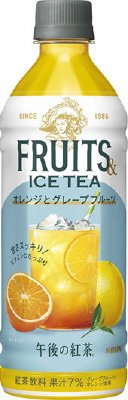 午後の紅茶　ＦＲＵＩＴＳ　＆　ＩＣＥ　ＴＥＡ　オレンジとグレープフルーツ