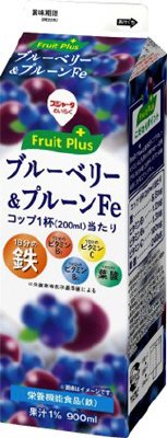 Fruit Plus ブルーベリー&プルーン Fe