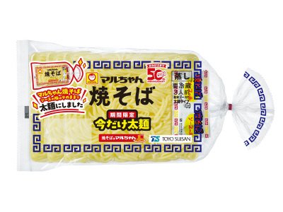 マルちゃん焼そば　期間限定　今だけ太麺　３人前
