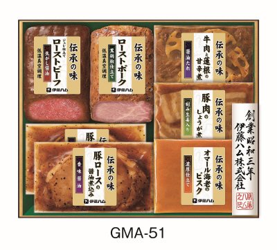 伝承の味ギフトセット　ＧＭＡ－５１　　２５中元