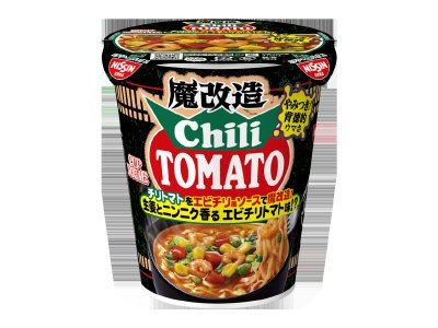 魔改造カップヌードル　チリトマトヌードル