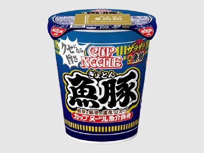 カップヌードル　魚豚
