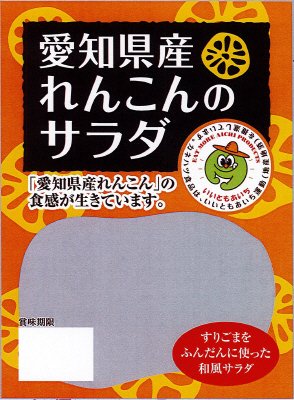 愛知県産れんこんのサラダ
