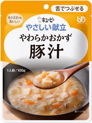 やさしい献立　やわらかおかず　豚汁