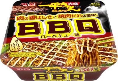 一平ちゃん夜店の焼そば大盛　バーベキュー味　ケース