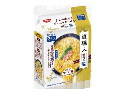 日清麺職人　鯛だし塩　２食パック