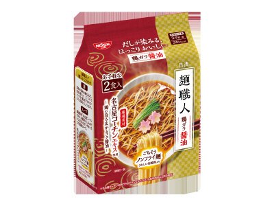 日清麺職人　鶏ガラ醤油　２食パック